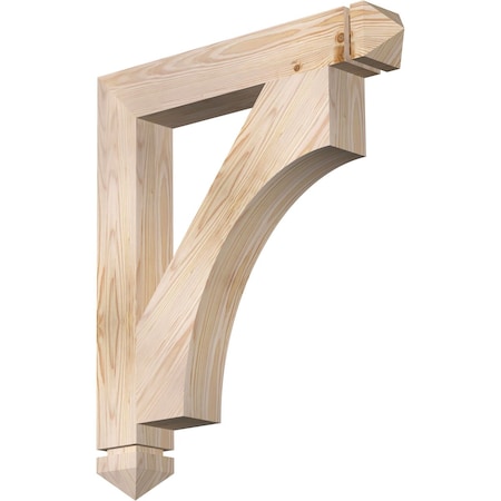 Westlake Arts & Crafts Smooth Bracket, Douglas Fir, 3 1/2W X 24D X 28H